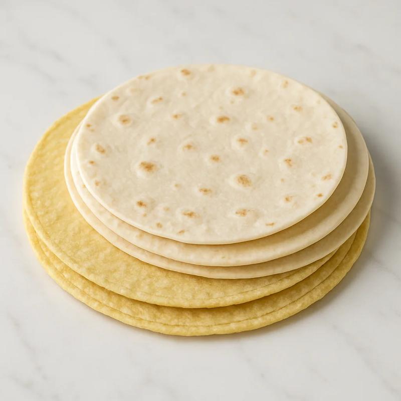Tortillas de maíz o harina
