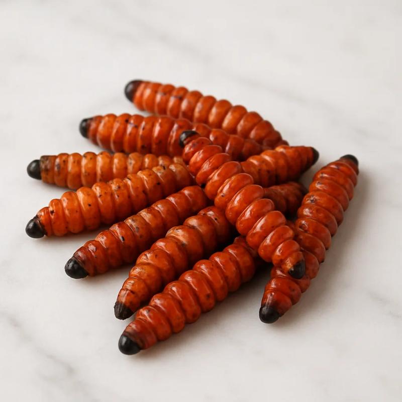 Chinicuiles (gusanos rojos del maguey)