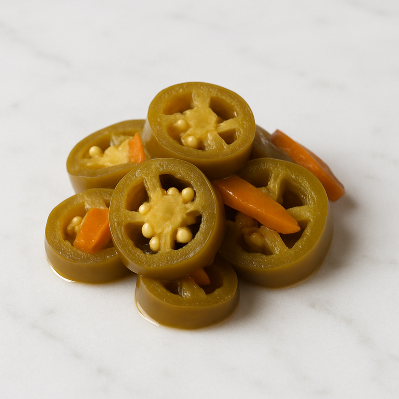 Jalapeños en escabeche (en rodajas)