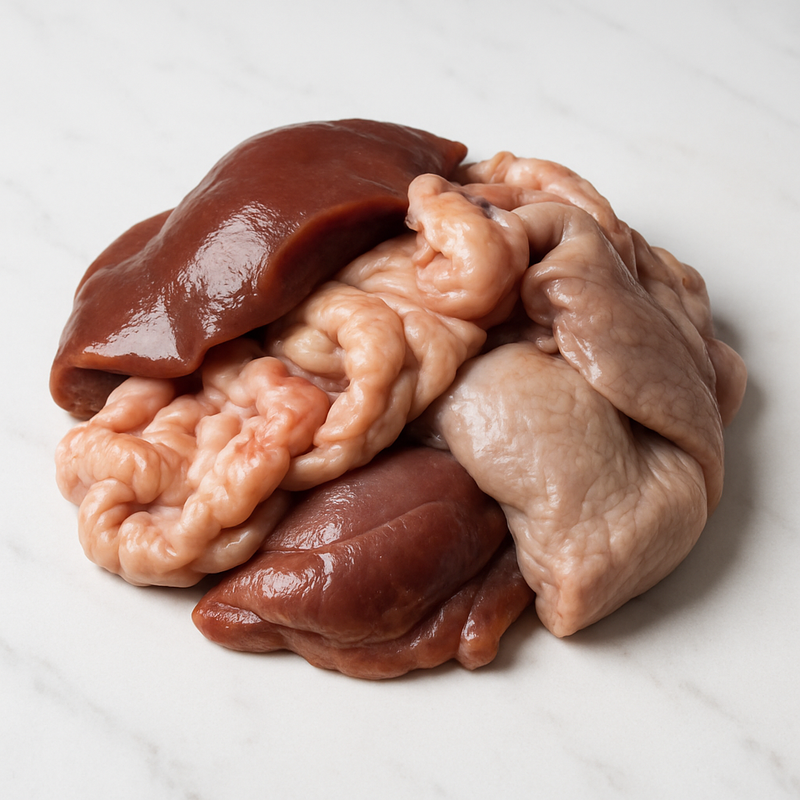 Vísceras de cerdo mixtas