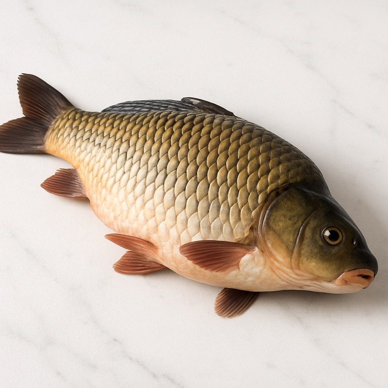 Carpa o pescado de río