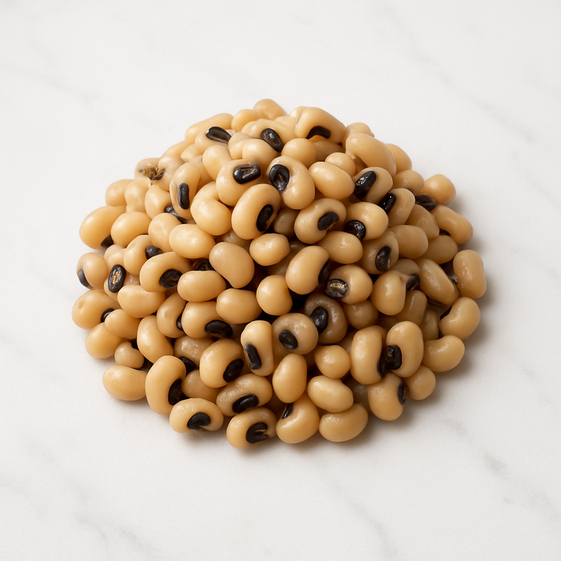 Alubias carilla (black-eyed peas) en bote