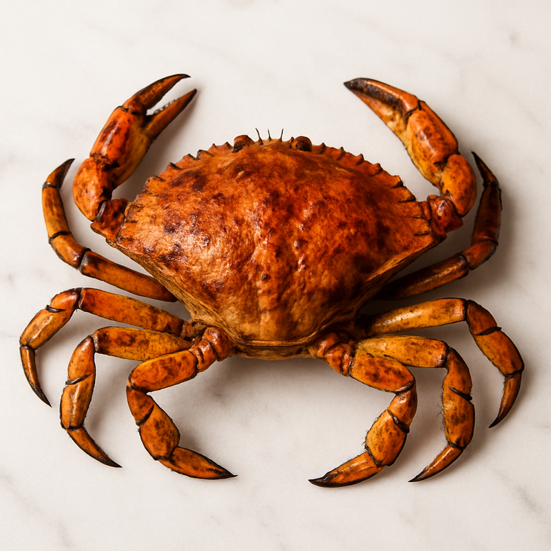 Jaibas enteras cocidas o carne de jaiba