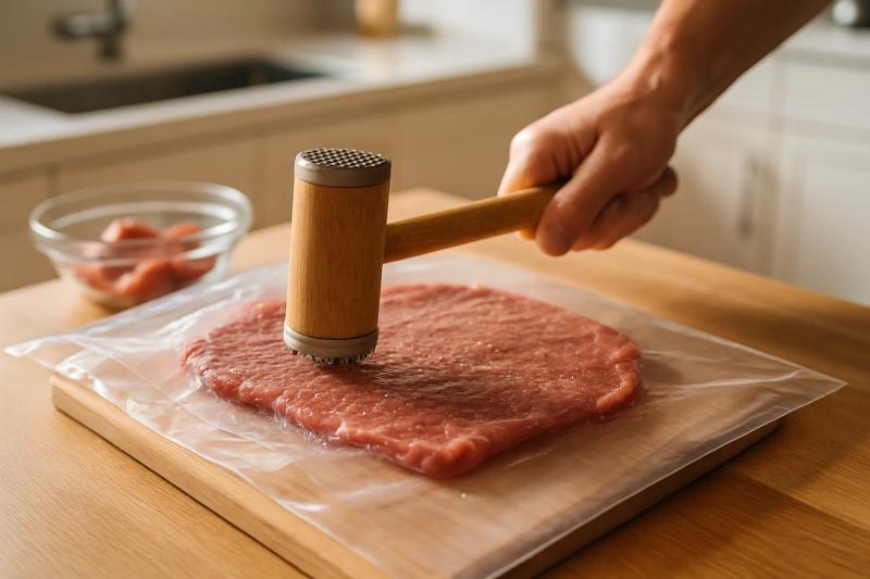 Paso 1 de Milanesa de Res