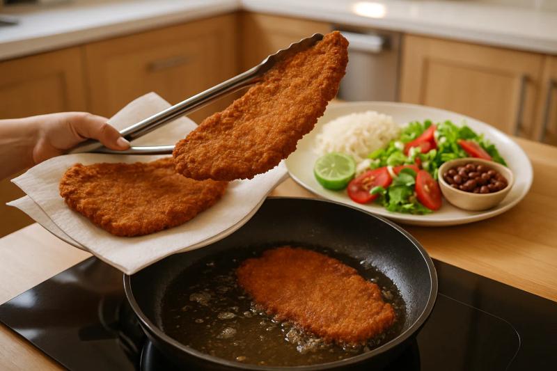 Paso 4 de Milanesa de Res