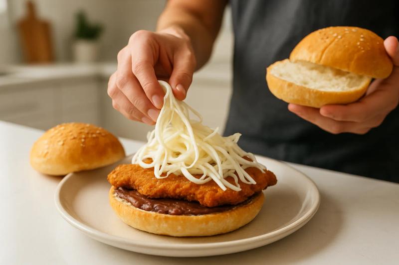 Paso 3 de Cemitas Poblanas