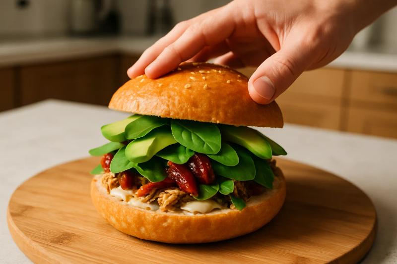 Paso 4 de Cemitas Poblanas