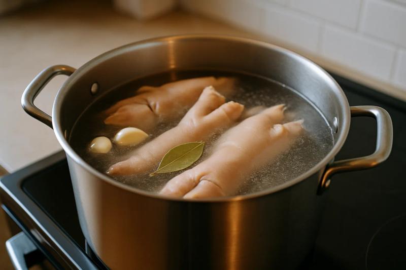 Paso 1 de Tostadas de Pata