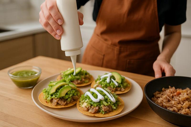 Paso 5 de Tostadas de Pata