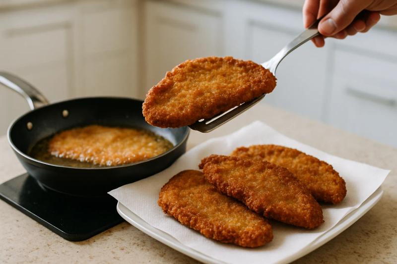 Paso 3 de Torta de Milanesa