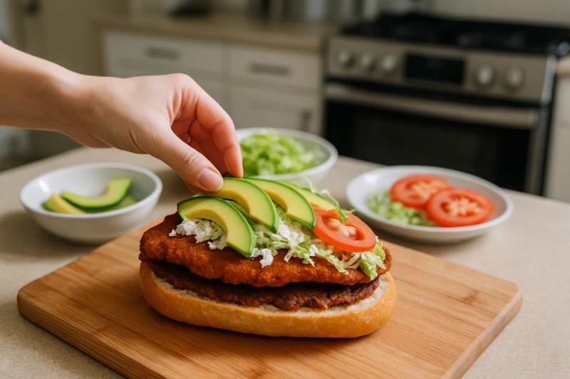 Paso 5 de Torta de Milanesa