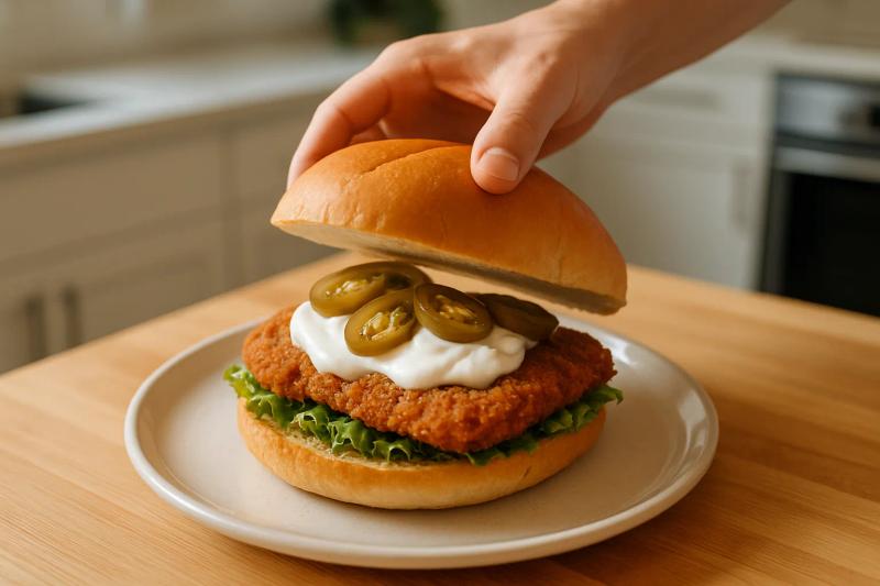 Paso 6 de Torta de Milanesa