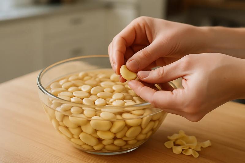 Paso 1 de Sopa de Habas