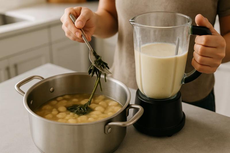 Paso 3 de Sopa de Habas