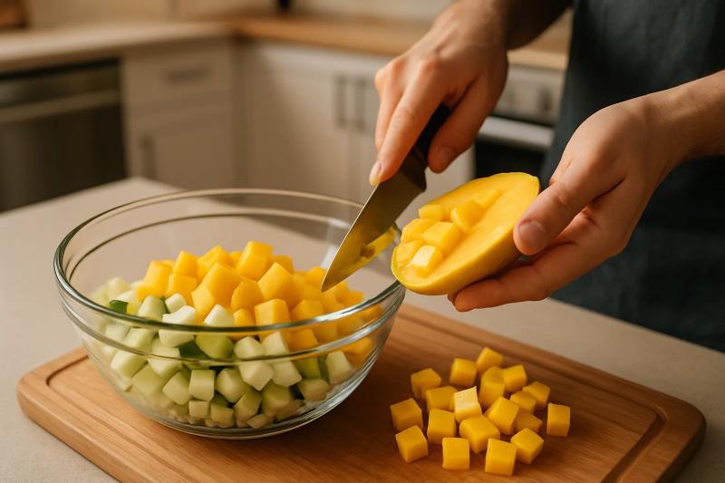 Paso 2 de Pico de Gallo Estilo Sinaloa