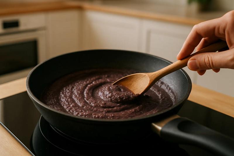 Paso 2 de Huevos Motuleños