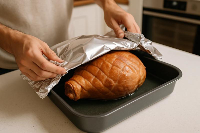 Paso 4 de Pierna de Cerdo al Horno