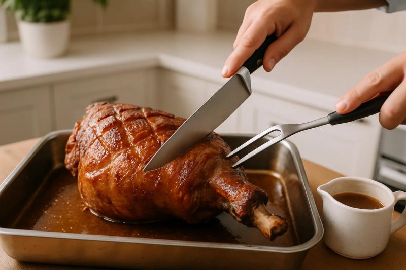 Paso 7 de Pierna de Cerdo al Horno