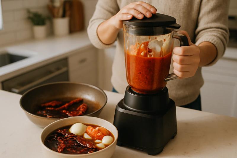 Paso 1 de Birria Ramen