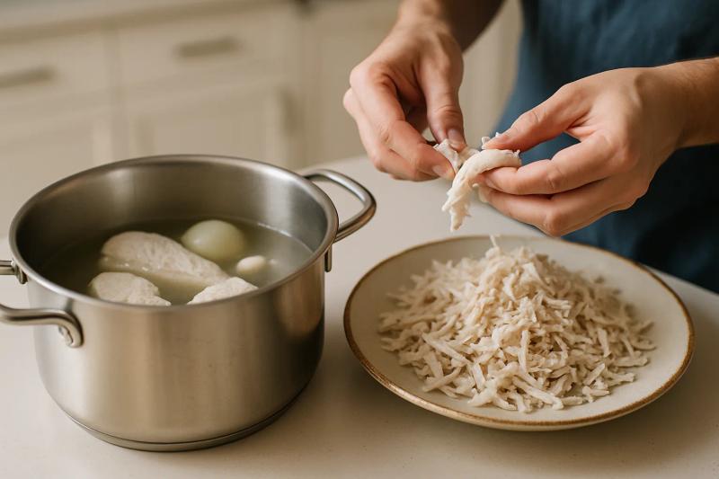 Paso 1 de Pan de Cazón