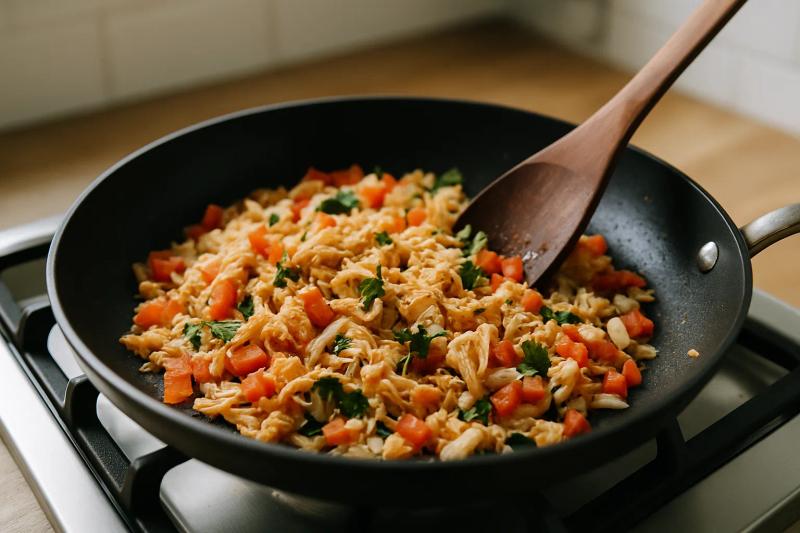 Paso 4 de Pan de Cazón