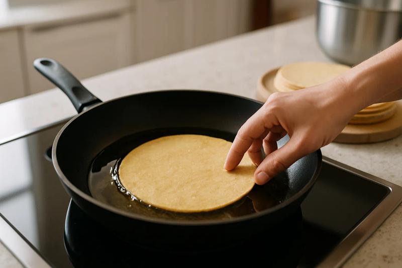 Paso 5 de Pan de Cazón