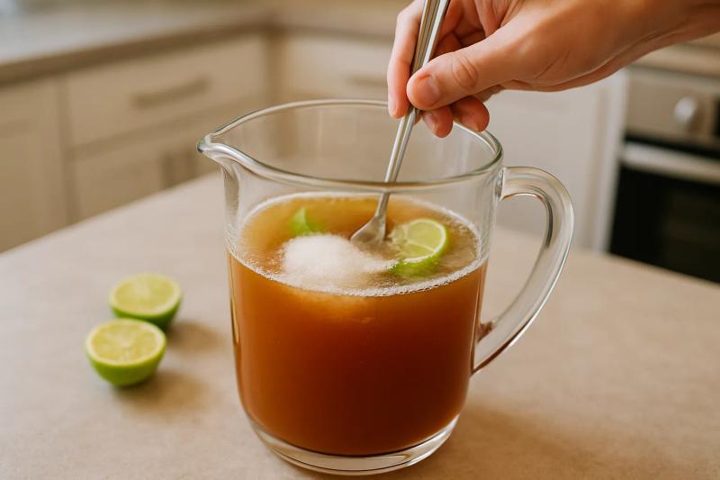 Paso 3 de Agua de Tamarindo con Chile