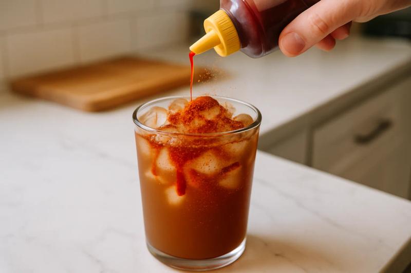 Paso 5 de Agua de Tamarindo con Chile