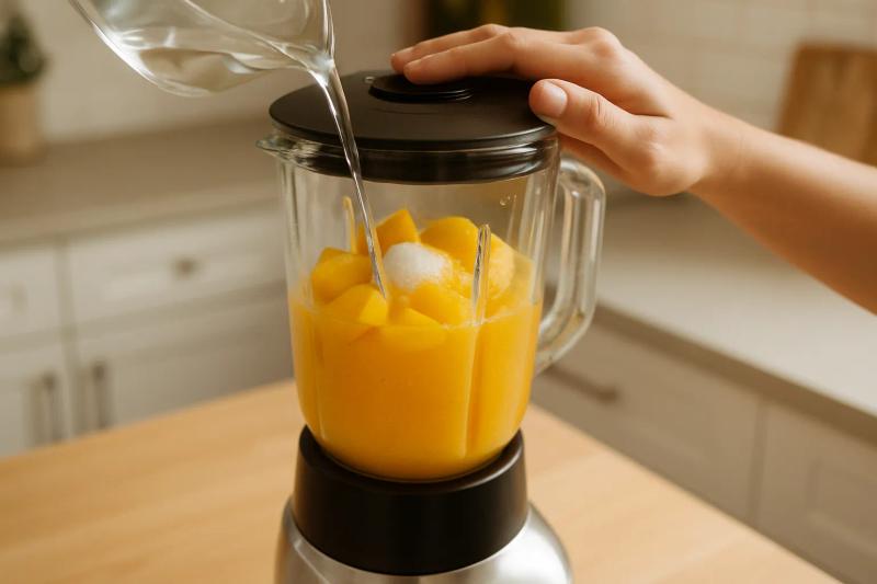 Paso 1 de Paletas de Frutas