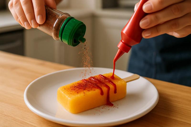 Paso 6 de Paletas de Frutas