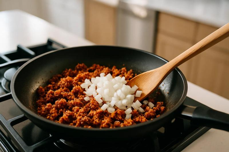 Paso 2 de Tacos de Canasta de Papa