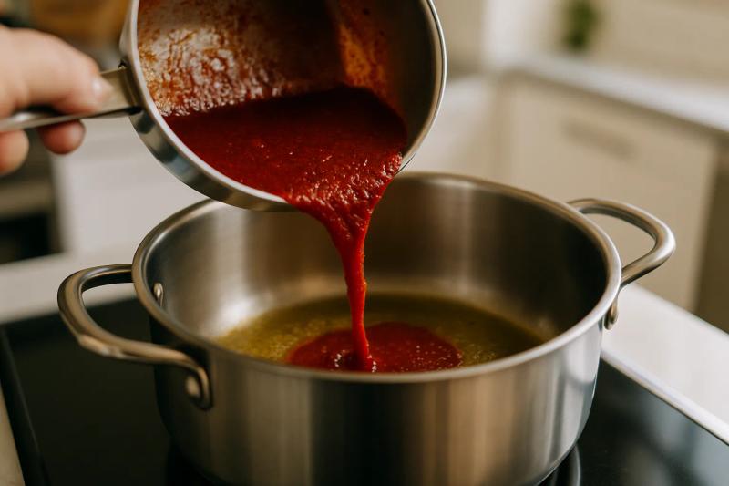 Paso 3 de Caldo de Camarón