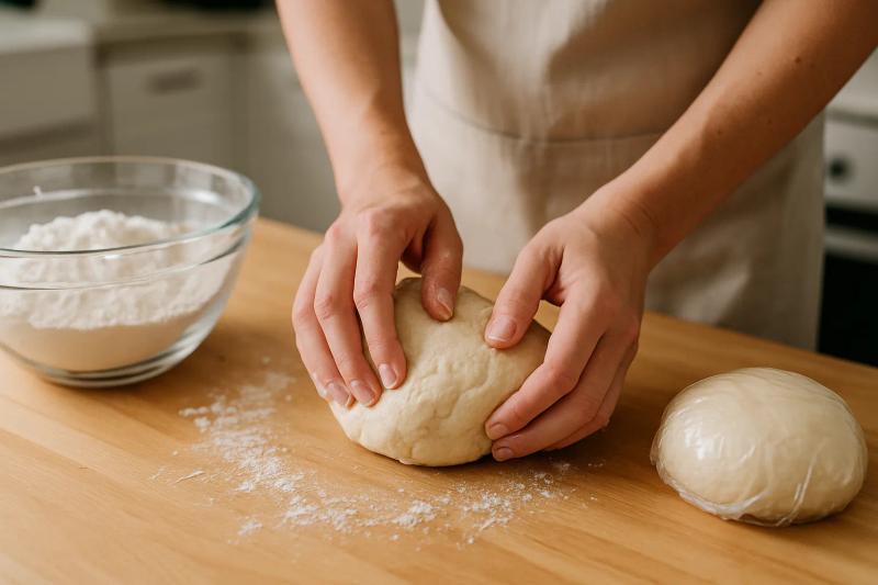 Paso 1 de Orejas de Pan Dulce