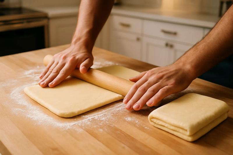 Paso 3 de Orejas de Pan Dulce