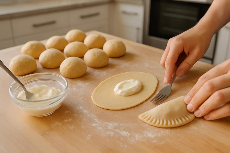 Paso 4 de Empanadas de Leche