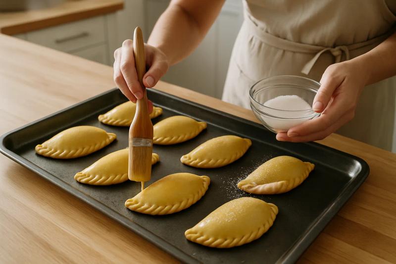 Paso 5 de Empanadas de Leche