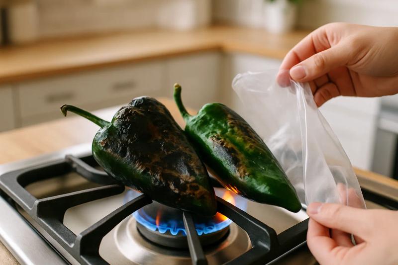 Paso 2 de Papas con Rajas