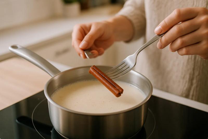 Paso 2 de Gelatina de Rompope