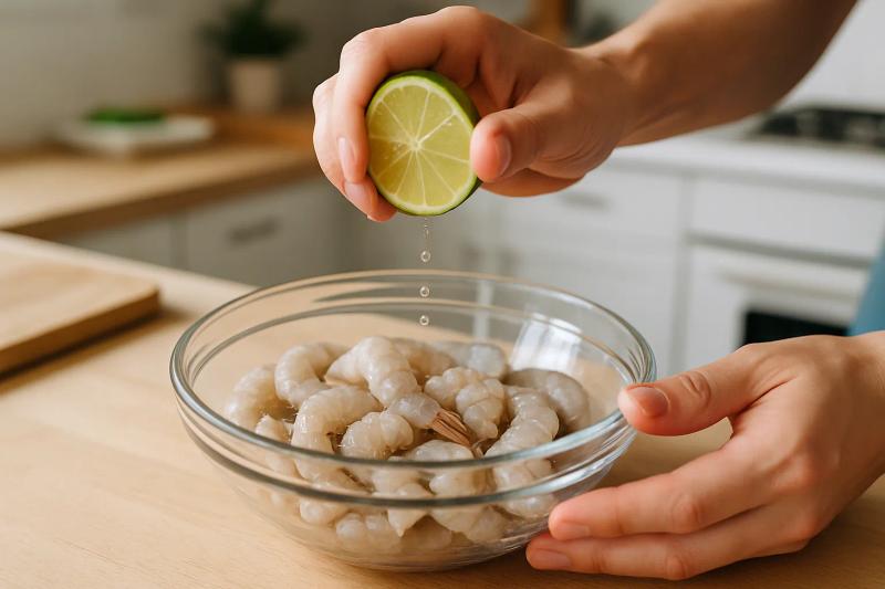 Paso 1 de Tacos de Camarón