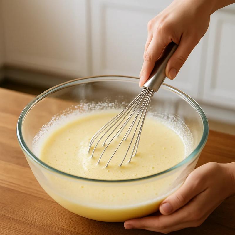 Paso 3 de Pastel de Chocoflan Poblano