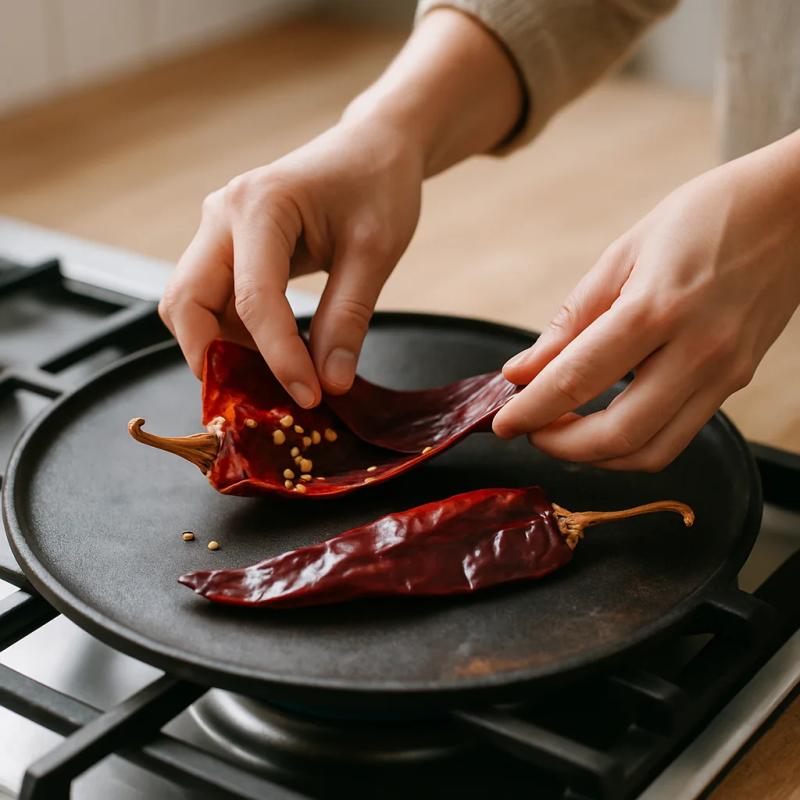 Paso 3 de Pipián de Cuaresma con Charales