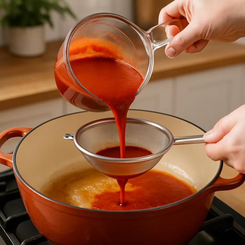 Paso 5 de Pipián de Cuaresma con Charales