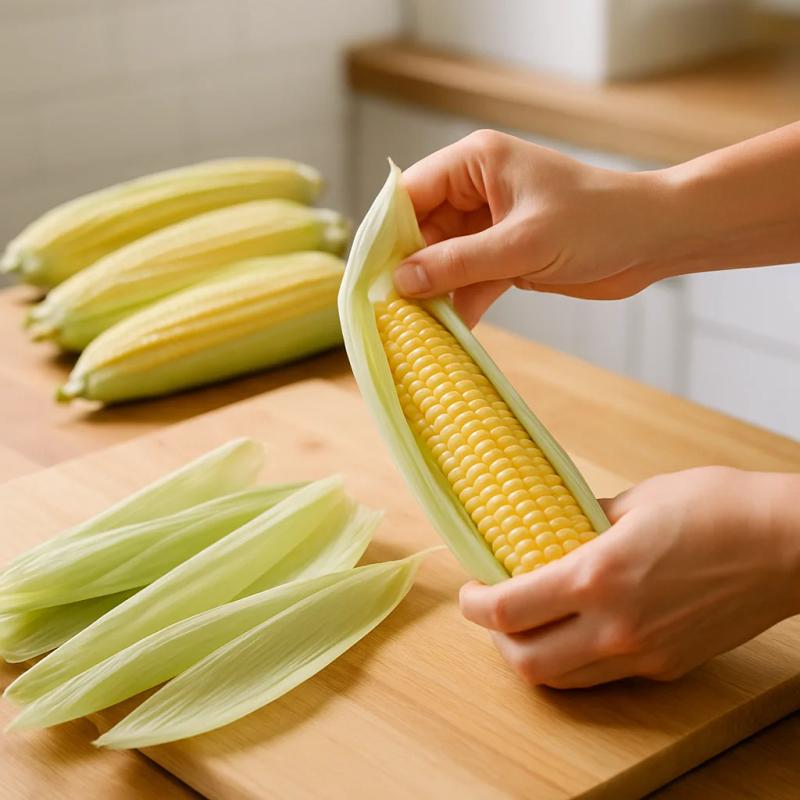 Paso 3 de Huchepos con Crema y Salsa