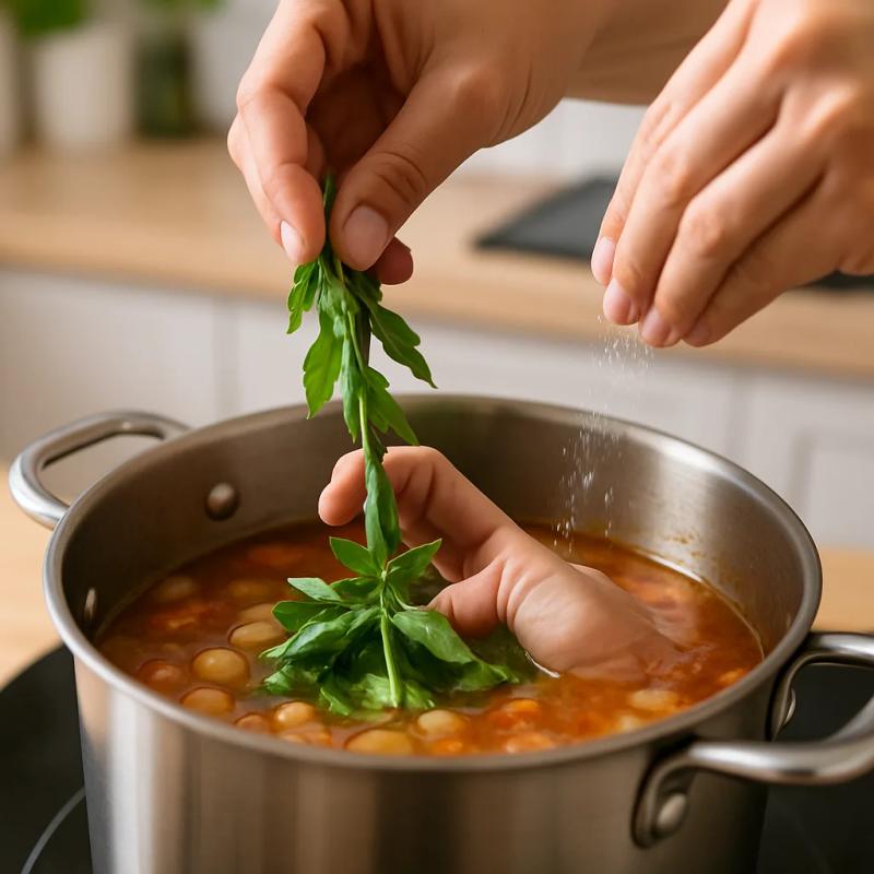 Paso 6 de Caldo de Habas para Cuaresma