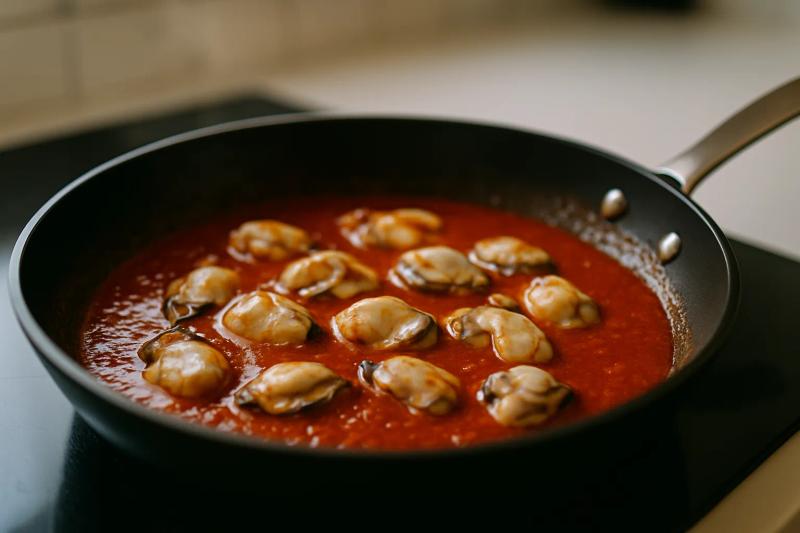 Paso 5 de Ostiones a la Diabla