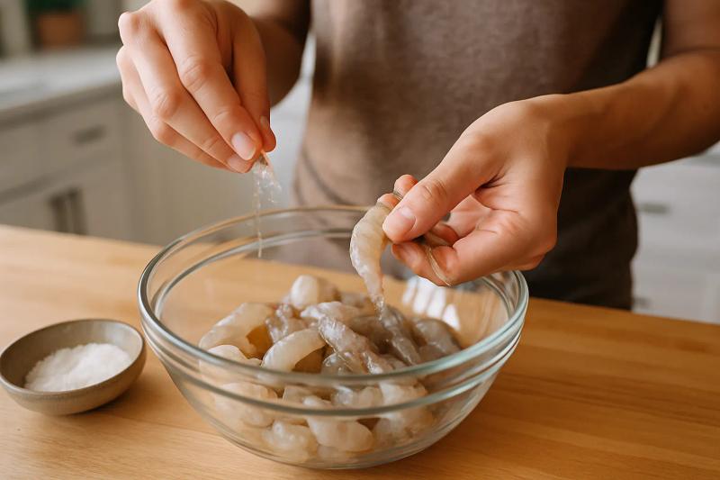 Paso 2 de Camarones Roca