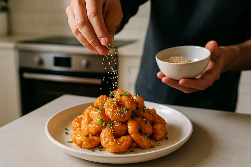 Paso 6 de Camarones Roca