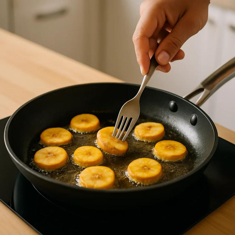 Paso 4 de Huevos Motuleños con Jamón