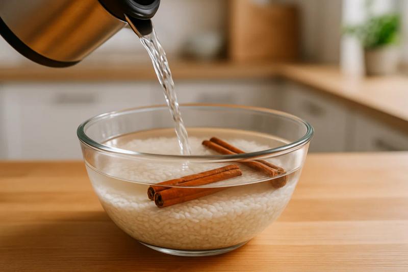 Paso 1 de Horchata de Coco