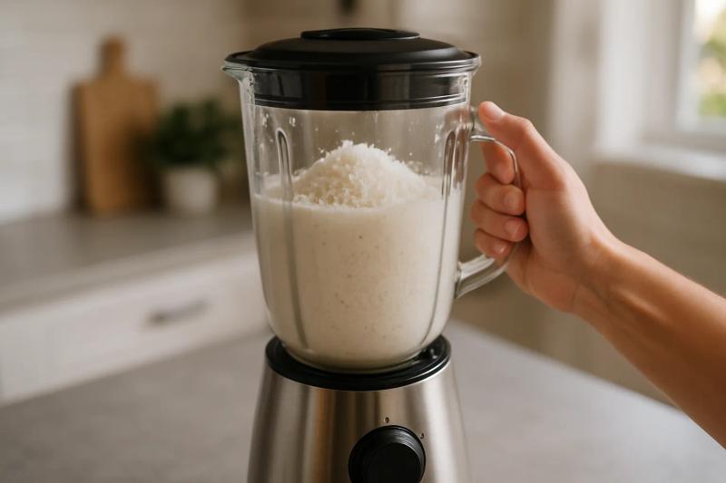 Paso 2 de Horchata de Coco